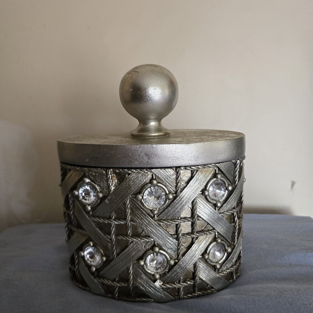 Ore International Mahla Jewelry Box With An OK Lighting Logo Sticker. Rare Error